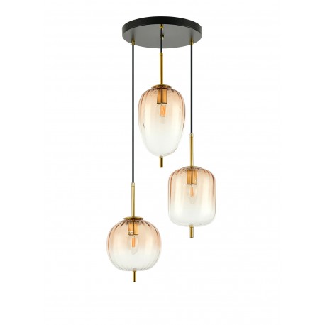 0104550 PDC 4022-3 YL ΠΟΛΥΦΩΤΟ  3 ΣΧΕΔΙΑ ΓΥΑΛΙΑ ΜΕΛΙ ΝΤΕΓΚΡΑΝΤΕ 3xE-14