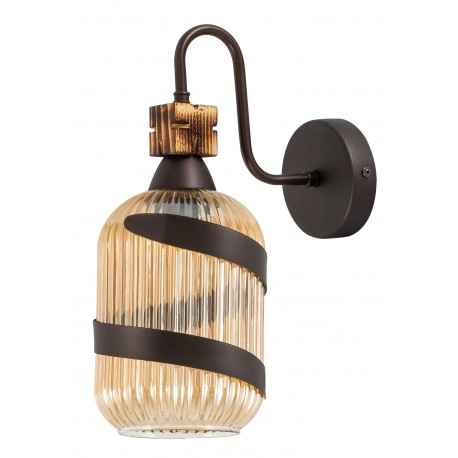 0308258 WLA 136 ΗΝ ΑΠΛΙΚΑ ΡΟΥΣΤΙΚ ΜΕ ΛΑΜΑ ΓΥΑΛΙ ΜΕΛΙ 1xΕ-27 40W