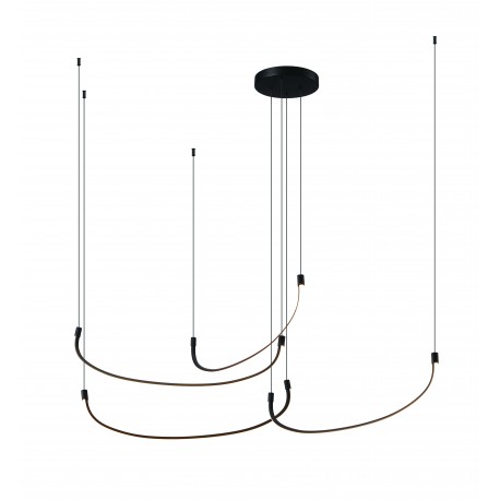 0104593 PDC 566-4  LED 4/Φ ΣΥΝΔΥΑΣΜΟΣ ΠΕΝΤΕ ΚΟΥΡΜΠΕΣ ΣΧ.-Π- 100W 3000 5600 LUM