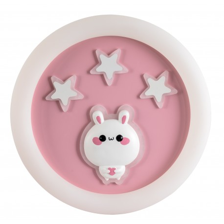 0064213 CCC 4311 ΠΛΑΦΟΝΙΕΡΑ ΠΑΙΔΙΚΗ ΡΟΖ ΚΟΥΝΕΛΑΚΙ  LED CCT