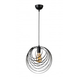 0114071 PDC 6111 BK 1/Φ ΜΕΤΑΛΛΙΚΟ ΜΑΥΡΟ Ε27