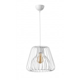 0114070 PDC 6110 WH 1/Φ ΜΕΤΑΛΛΙΚΟ ΛΕΥΚΟ ΜΕ ΔΙΠΛΟ ΚΑΠΕΛΟ Ε27