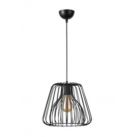 0114069 PDC 6110 BK 1/Φ ΜΕΤΑΛΛΙΚΟ ΜΑΥΡΟ ΜΕ ΔΙΠΛΟ ΚΑΠΕΛΟ Ε27