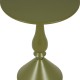 128-000058 Βοηθητικό τραπέζι Lalou pakoworld μέταλλο σε λαδι απόχρωση Φ40x55εκ
