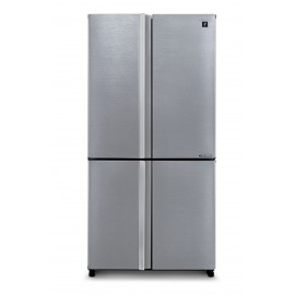 Sharp SJ-MP780DBS Ψυγείο Ντουλάπα 572lt No Frost Υ183xΠ89.2xΒ77.1cm Inox E