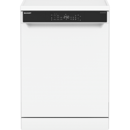 Sharp QW-NA23F47D4W-GR Ελεύθερο Πλυντήριο Πιάτων για 14 Σερβίτσια 59.8cm Λευκό D