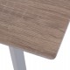 ΣΕΤ ΤΡΑΠΕΖΑΡΙΑΣ 5ΤΜΧ OFIRA HM10634 MDF TOP ΣΕ SONAMA--ΛΕΥΚΕΣ ΚΑΡΕΚΛΕΣ