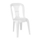 Ε3001,1 WIEN Καρέκλα Στοιβαζόμενη, ΡΡ Άσπρο