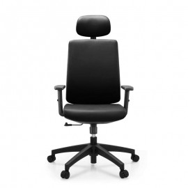 ΕΟ623,1 BF8200 Πολυθρόνα Γραφείου Διευθυντή, Pu Μαύρο