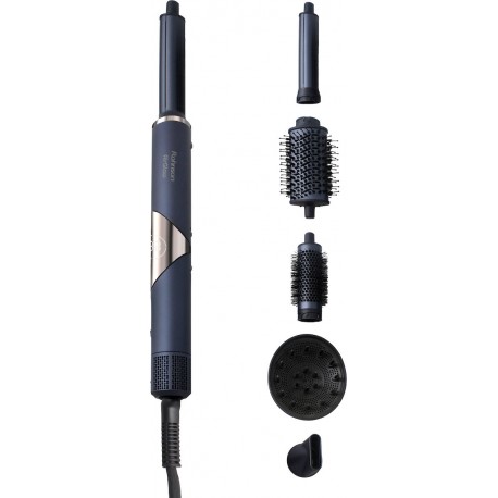 Rohnson R-688 AirGlow Styler Κεραμική Ηλεκτρική Βούρτσα με Αέρα για Φορμάρισμα & Μπούκλες 1400W