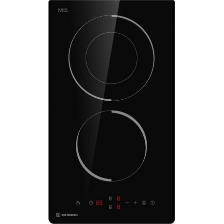 Morris MVD-65352 Domino Κεραμική Εστία Αυτόνομη με Λειτουργία Κλειδώματος 28.8x52εκ.