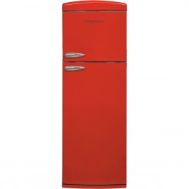 Morris MRS-31310RR Retro Ψυγείο Δίπορτο 310lt Total NoFrost Υ175.2xΠ60.5xΒ68.1εκ. Κόκκινο E