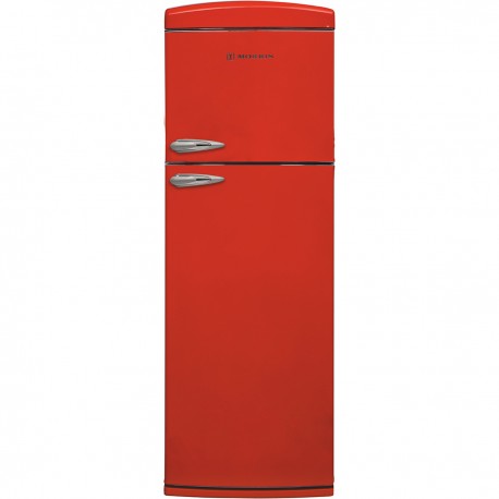Morris MRS-31310RR Retro Ψυγείο Δίπορτο 310lt Total NoFrost Υ175.2xΠ60.5xΒ68.1εκ. Κόκκινο E