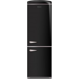 Morris MRS31303B Retro Ψυγειοκαταψύκτης 315lt Total NoFrost Υ194.3xΠ60xΒ70.7εκ. Μαύρος E