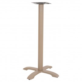 ΒΑΣΗ ΤΡΑΠΕΖΙΟΥ ΜΠΑΡ ΑΠΟ ΜΕΤΑΛΛΟ/ΜΑΝΤΕΜΙ HM417.25 ΚΑΠΟΥΤΣΙΝΟ 62x62x108Υεκ.