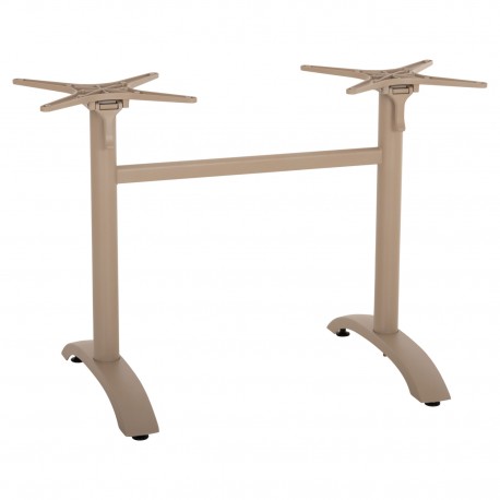 ΒΑΣΗ ΔΙΣΤΗΛΗ ΜΕ ΑΝΑΔΙΠΛΟΥΜΕΝΟΥΣ ΣΤΑΥΡΟΥΣ HM468.25 ΚΑΠΟΥΤΣΙΝΟ ΑΛΟΥΜΙΝΙΟ 78x59,5x73Υ