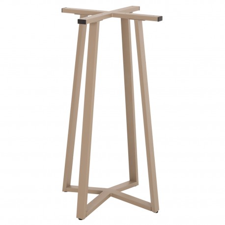 ΒΑΣΗ ΤΡΑΠΕΖΙΟΥ ΜΠΑΡ ΜΕΣΑΙΟΥ ΥΨΟΥΣ HM477.25 ΜΕΤΑΛΛΟ ΚΑΠΟΥΤΣΙΝΟ 50x50x90Υεκ.