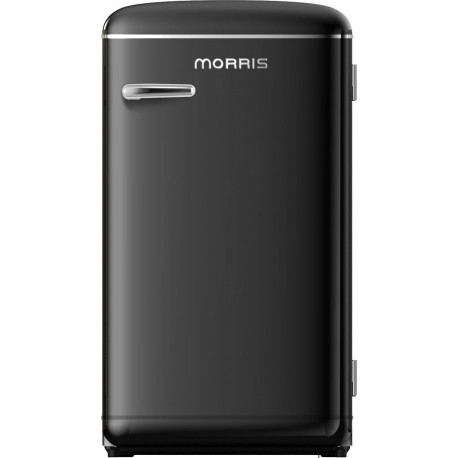 Morris MRS-21093B Retro Μονόπορτο Ψυγείο 93lt Υ85xΠ47xΒ44cm Μαύρο E