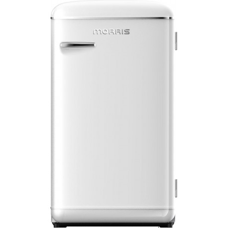 Morris MRS-21094W Retro Μονόπορτο Ψυγείο 93lt Υ85xΠ47xΒ44cm Λευκό E