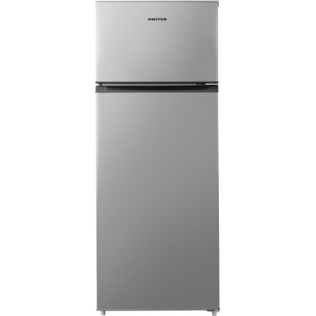 United UDS-1438E Ψυγείο Δίπορτο 210lt Υ143xΠ55xΒ55εκ. Inox E