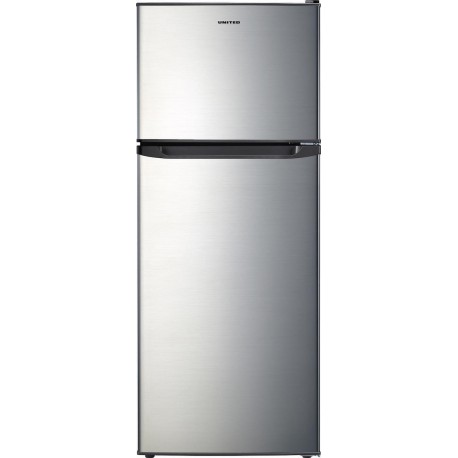 United UDX-2806NF Ψυγείο Δίπορτο 350lt NoFrost Υ151.7xΠ59.9xΒ65.8εκ. Inox E