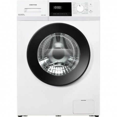 United UWM-7124BS Πλυντήριο Ρούχων 7kg 1200 Στροφών A