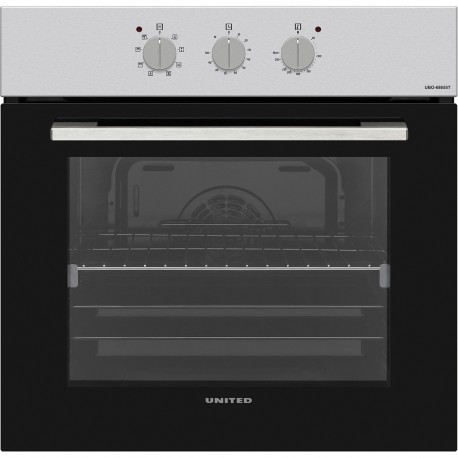 United UBO-68655T Φούρνος άνω Πάγκου 69lt Π59.5εκ. Inox A