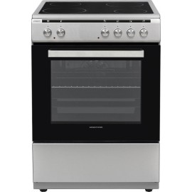 United UFV-68279T Κουζίνα 69lt με Κεραμικές Εστίες Π60εκ. Inox A