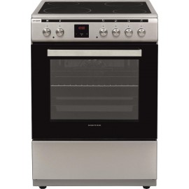 United UFV-68289TP Κουζίνα 69lt με Κεραμικές Εστίες Π60εκ. Inox A