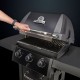 Broil King Royal 320 Shadow Ψησταριά Υγραερίου Μαντεμένιας Σχάρας 56x38εκ. με 3 Εστίες 8.8kW (8242-53SDW) + ΔΩΡΟ ΚΑΛΥΜΜΑ