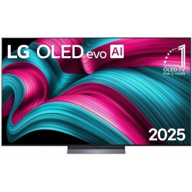 LG OLED77C55LA Smart Τηλεόραση 77" 4K UHD OLED evo AI C5 HDR (2025) F