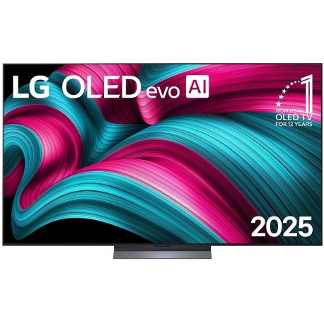 LG OLED77C55LA Smart Τηλεόραση 77" 4K UHD OLED evo AI C5 HDR (2025) F