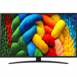 LG 43NANO81A6A Smart Τηλεόραση 43" 4K UHD LED NanoCell AI NANO81 HDR (2025) G