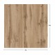 ΕΠΙΦΑΝΕΙΑ ΤΡΑΠΕΖΙΟΥ HPL ΤΕΤΡΑΓΩΝΗ HM5838.36 SONAMA OAK 70x70εκ.