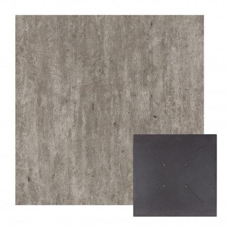 ΕΠΙΦΑΝΕΙΑ ΤΡΑΠΕΖΙΟΥ HPL ΤΕΤΡΑΓΩΝΗ HM5839.37 CONCRETE 80x80εκ.
