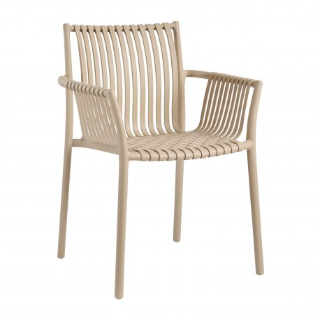 900-295 Πολυθρόνα Zanett μόκα 59 x 56 x 82 59x56x82 εκ.