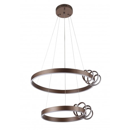 0104558 PDC 650-2 BW LED ΚΡΕΜΑΣΤΟ ΔΥΟ ΚΥΚΛΟΙ ΚΑΦΕ ΜΕ ΕΛΑΤΗΡΙΟ 62W 3000K