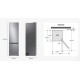 Samsung RB38C600ESA/EF Ψυγειοκαταψύκτης 390lt NoFrost Υ203xΠ59.5xΒ65.8εκ. Inox E