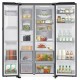 Samsung RS80F64KEFEF Ψυγείο Ντουλάπα 640lt Total NoFrost Υ178.4xΠ91.2xΒ72.6εκ. Μαύρο Ε