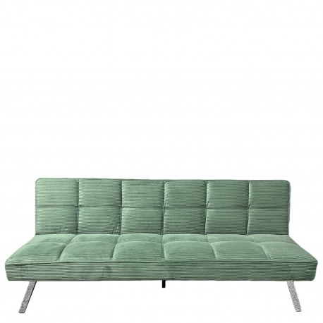 15390008 Καναπές Κρεβάτι ArteLibre ELVORE Μέντα Ύφασμα/Ξύλο 190x83x74cm Πράσινο/Μέντα