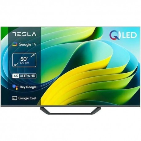 Tesla Q50E655GUS Smart Τηλεόραση 50" 4K UHD QLED HDR (2025) E
