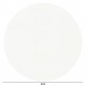 ΕΠΙΦΑΝΕΙΑ ΤΡΑΠΕΖΙΟΥ HPL ΣΤΡΟΓΓΥΛΗ HM5841.23 WHITE Φ60εκ.