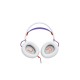 JBL Quantum 250 Over Ear Gaming Headset με σύνδεση 3.5mm Λευκό