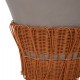 ΤΡΑΠΕΖΙ ΣΑΛΟΝΙΟΥ PERRAL HM18164.03L FIBER CEMENT ΓΚΡΙ-ΦΥΣΙΚΟ RATTAN--Φ55x45Υεκ