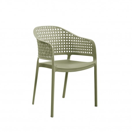 900-339 Πολυθρόνα CUBA λαδί 56 x 54 x 81 56x54x81 εκ.