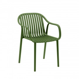 900-356 Καρέκλα Luaz λαδί 54 x 60 x 83 54x60x83 εκ.