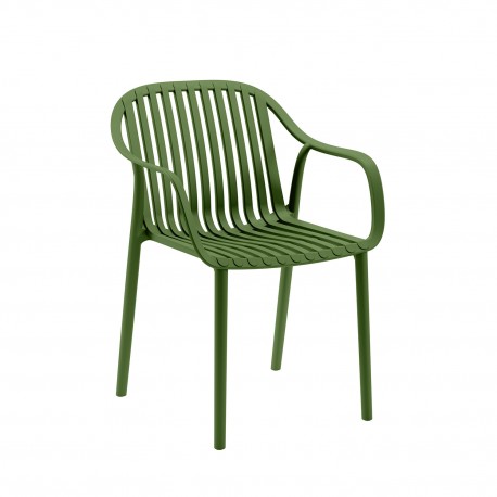 900-356 Καρέκλα Luaz λαδί 54 x 60 x 83 54x60x83 εκ.