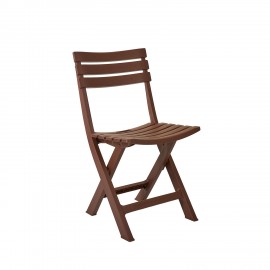 900-375 Καρέκλα Flora καφέ 41.5 x 47 x 76 41.5x47x76 εκ.