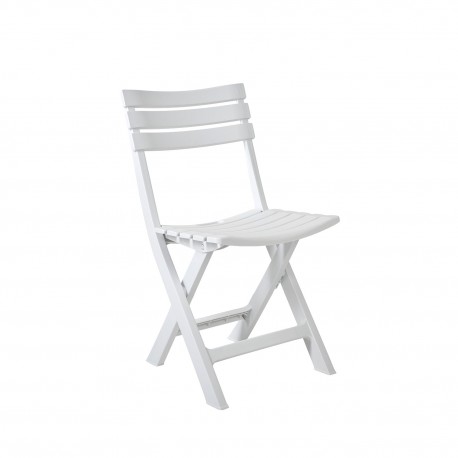 900-377 Καρέκλα Flora λευκό 41.5 x 47 x 76 41.5x47x76 εκ.