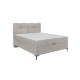 MM3051638 Κρεβάτι με αποθηκευτικό χώρο και στρώμα με ανεξάρτητα ελατήρια Korleone New μπεζ 140x200